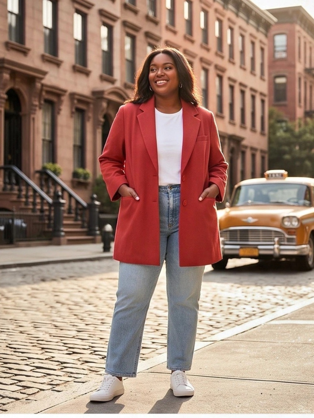 Casual's Red Blazer Like New